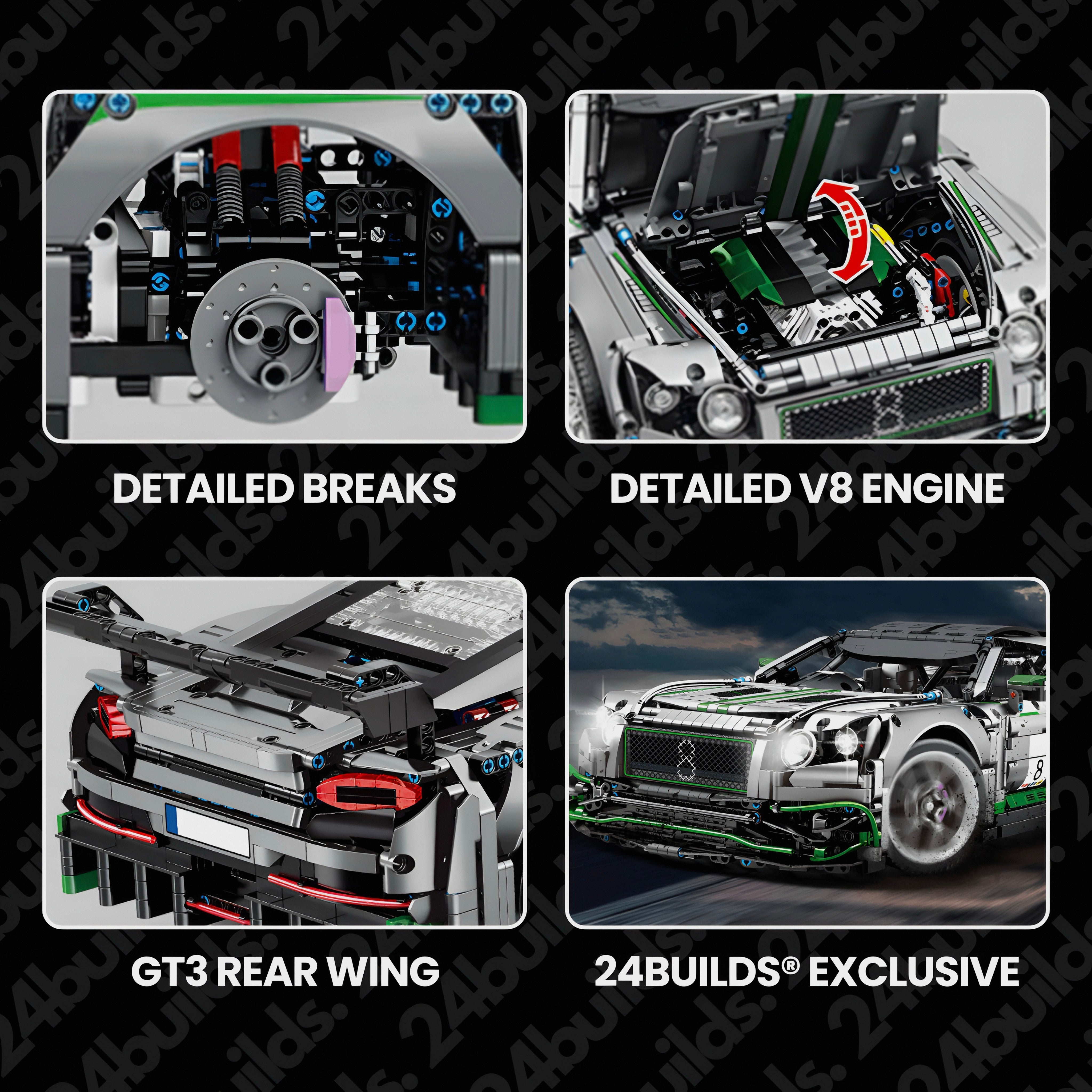 THE ULTIMATE BRITISH GT3 | 3612PCS