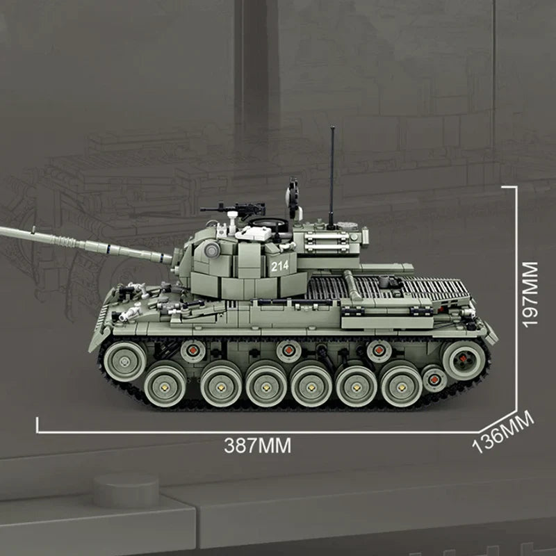 M47 PATTON TANK | 1448PCS