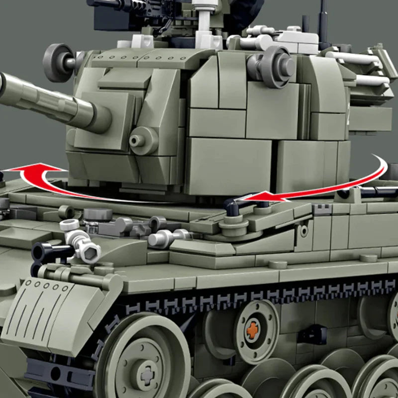 M47 PATTON TANK | 1448PCS