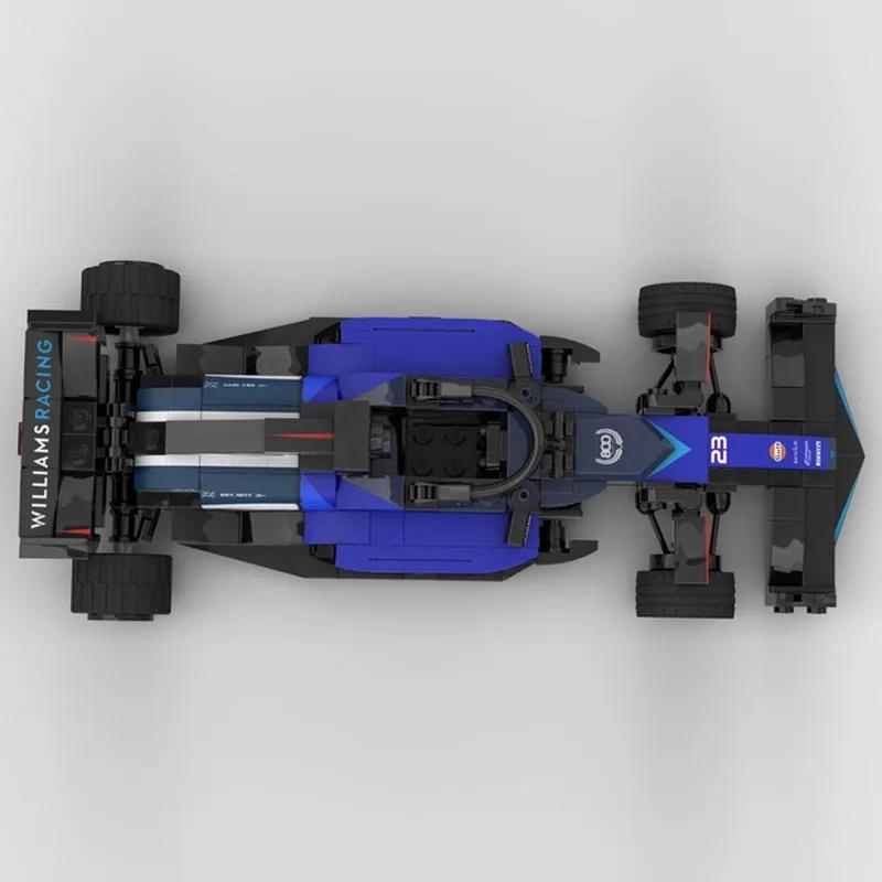 F1 Williams FW45 Racing Car Model - 309 Pieces