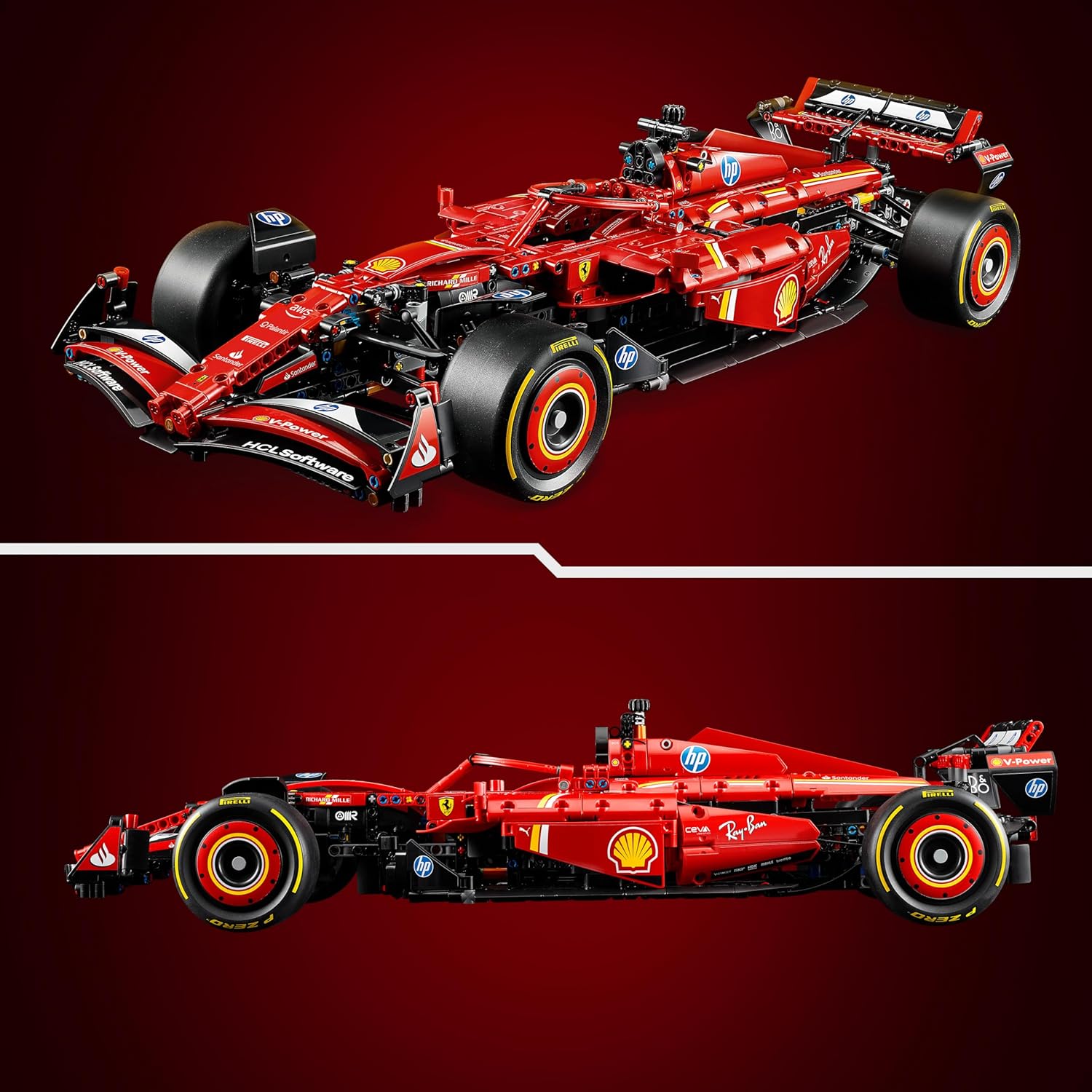 Ferrari SF24 Technic Set - Formula 1 | 1361 Pieces