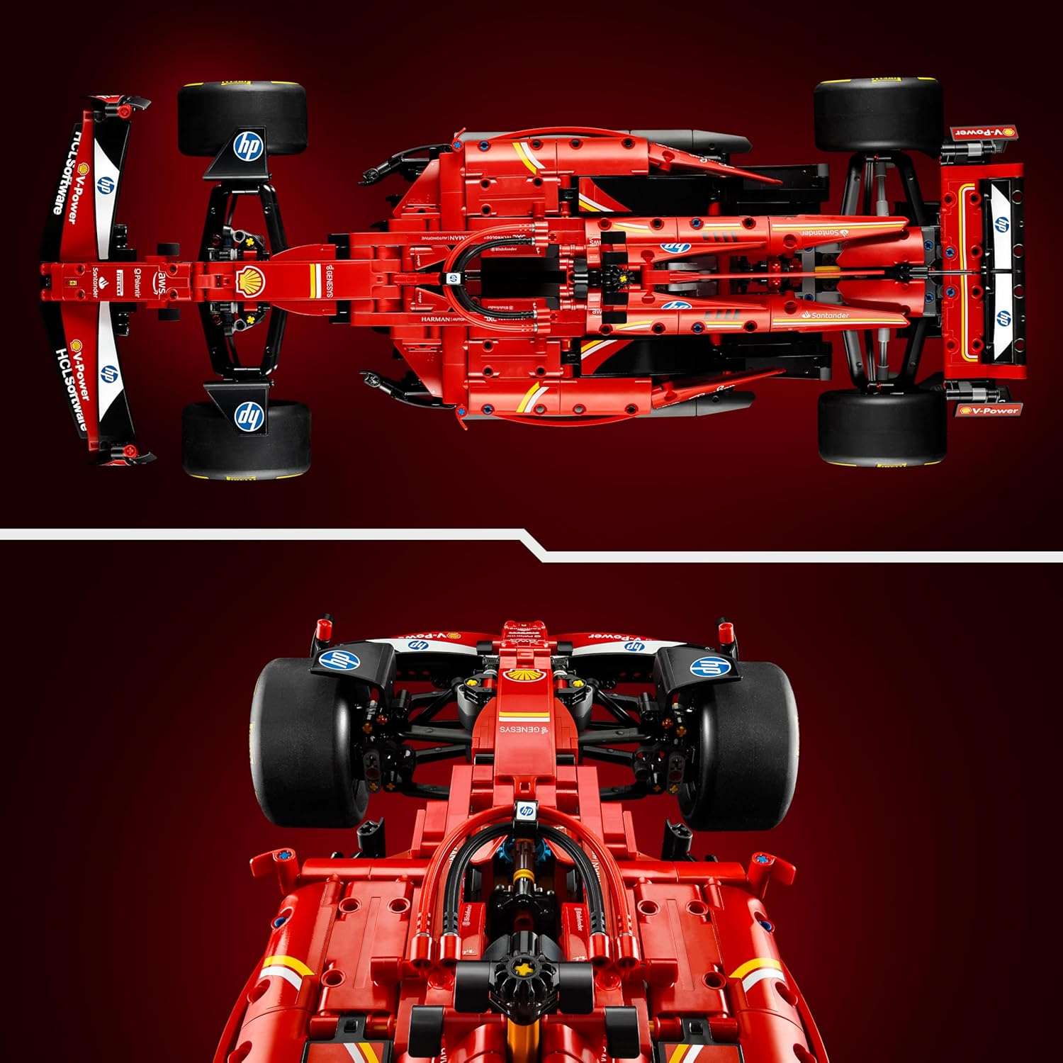 Ferrari SF24 Technic Set - Formula 1 | 1361 Pieces