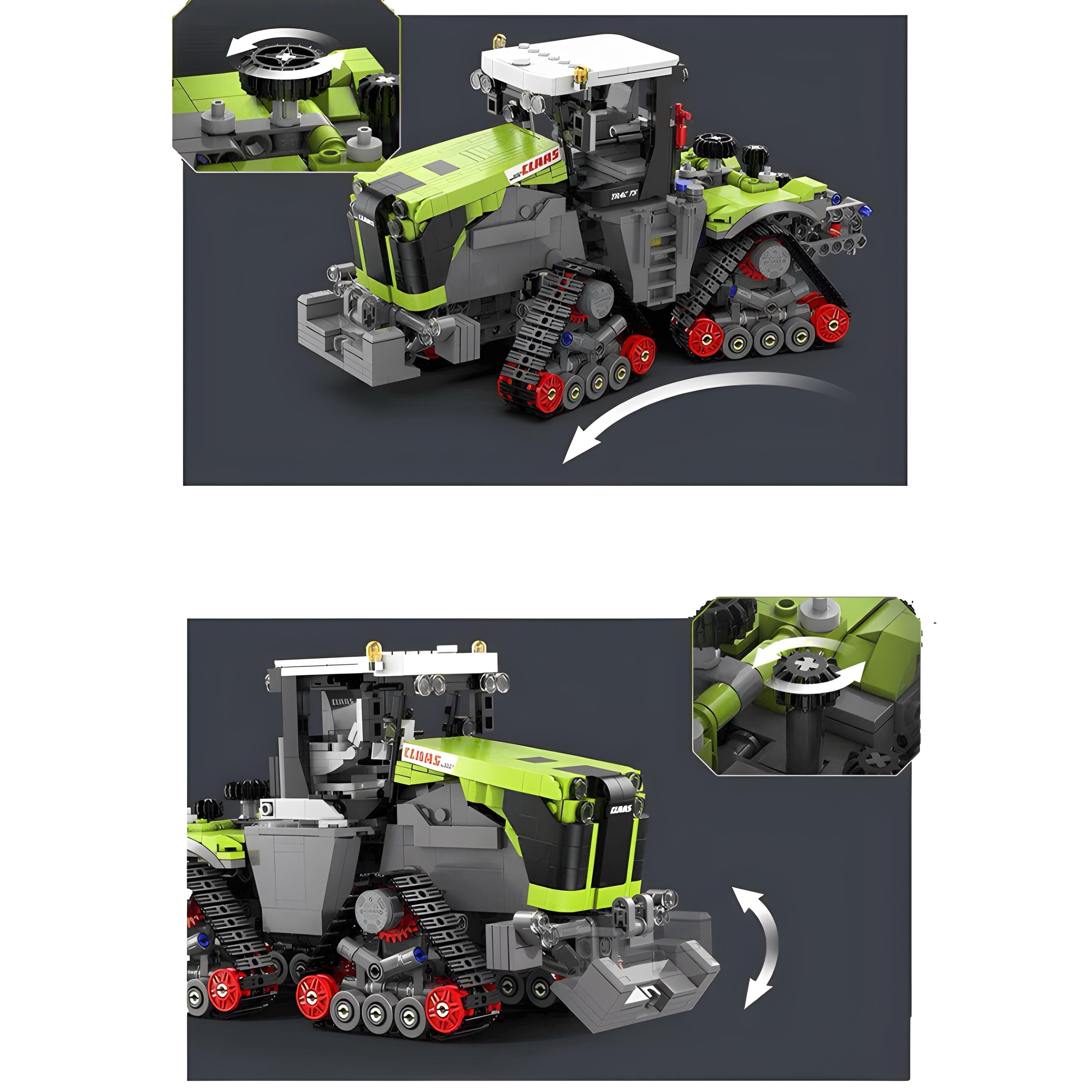 CLAAS XERION 5000 TRAC TS | 1336PCS
