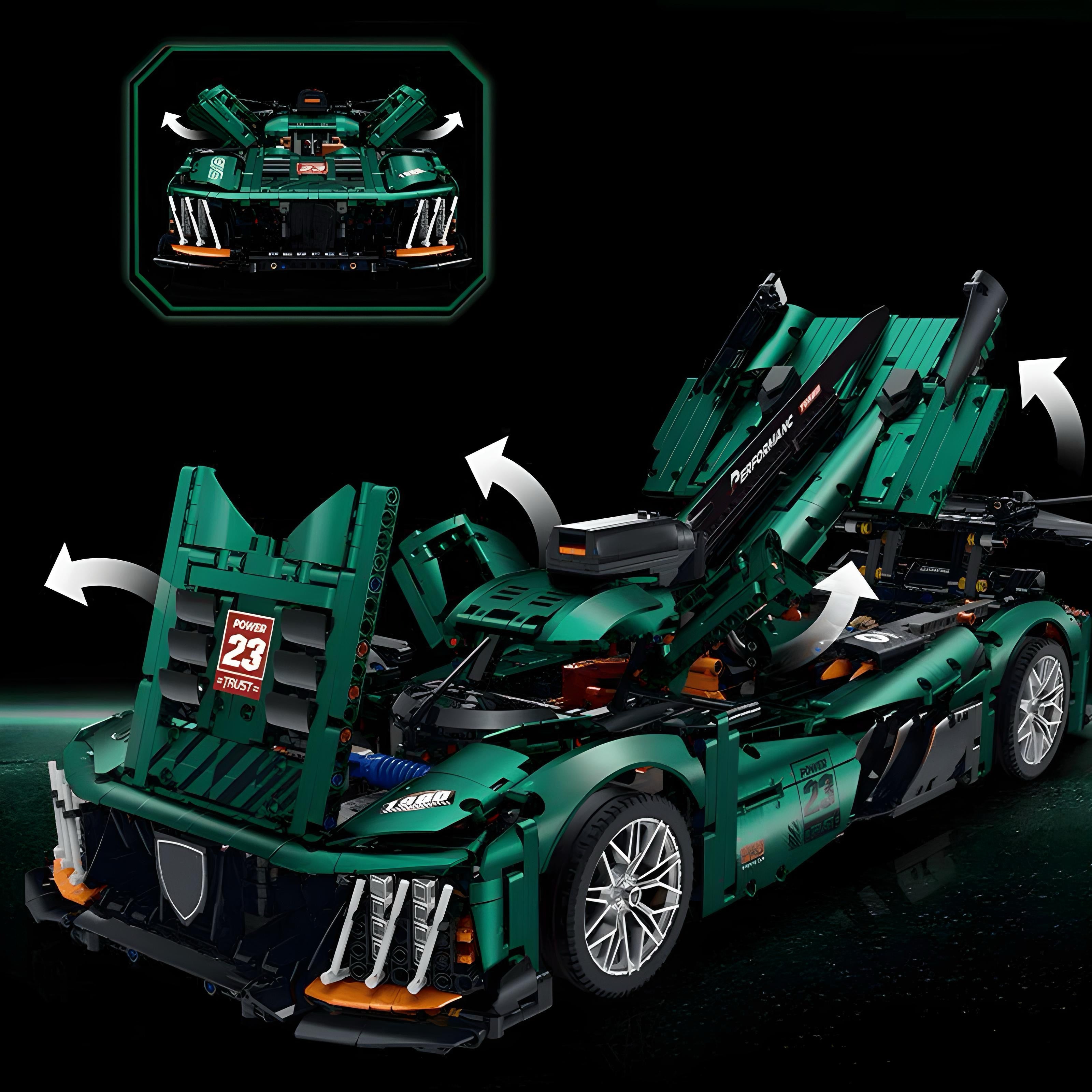 THE ULTIMATE 24H RACE CAR | 3745PCS