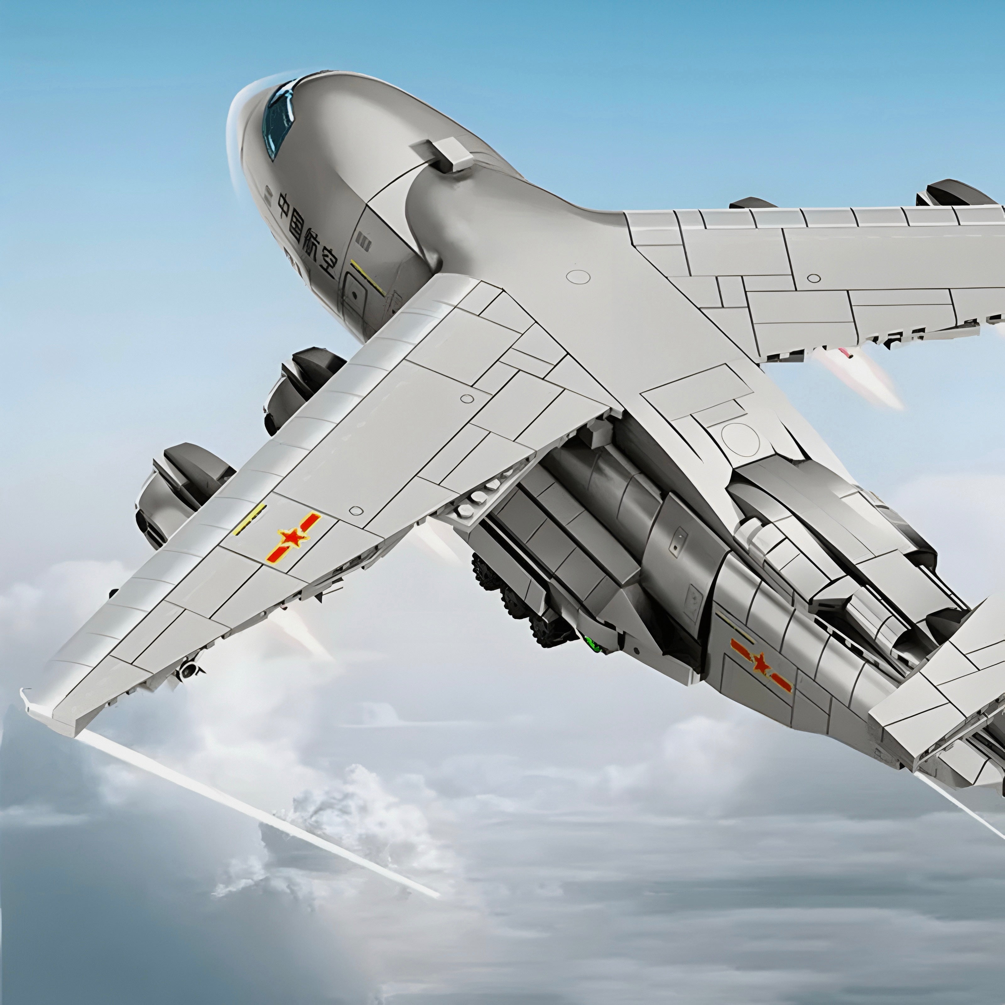 Y-20 TRANSPORT AIRCRAFT | 1416PCS