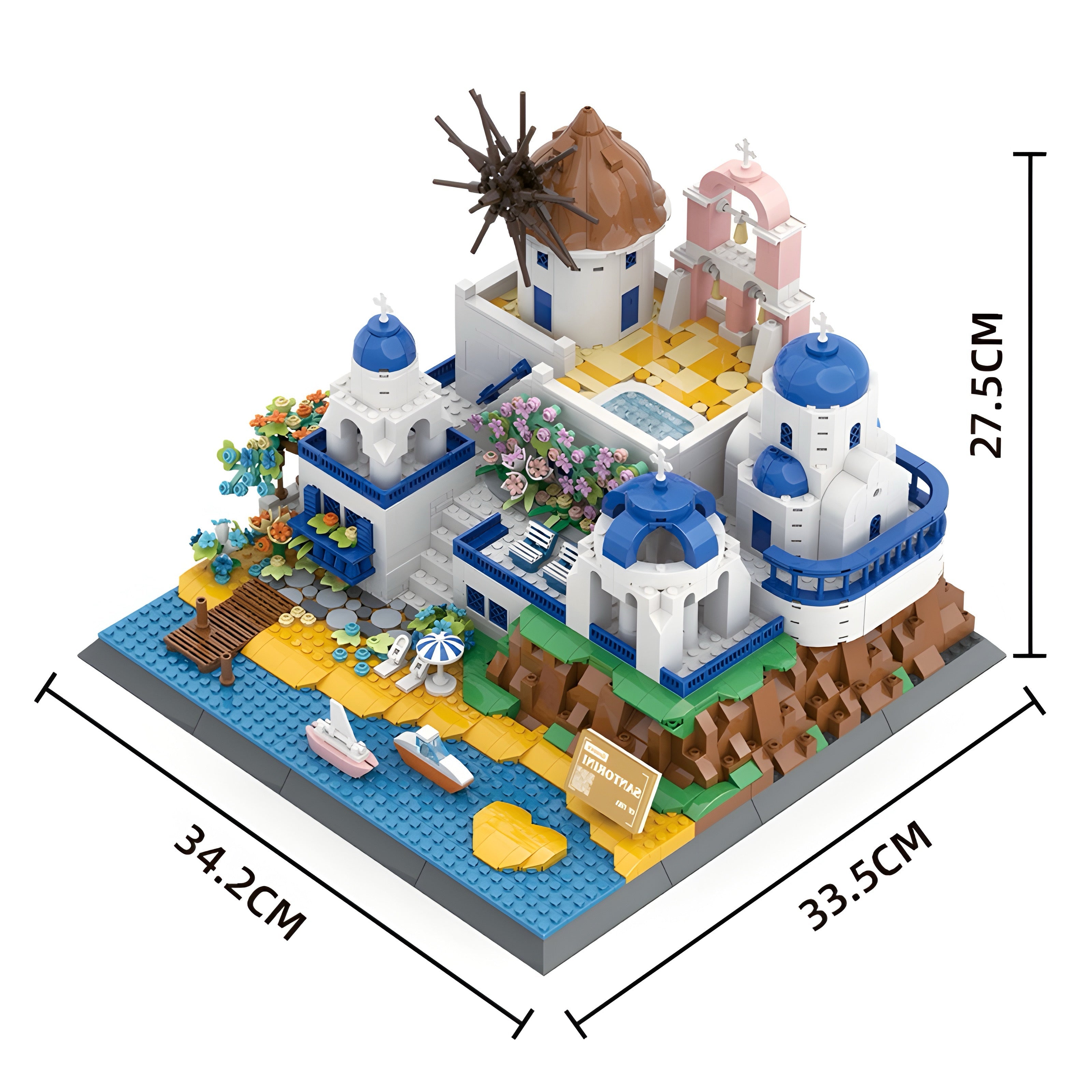 SANTORINI LEVELS | 1376PCS