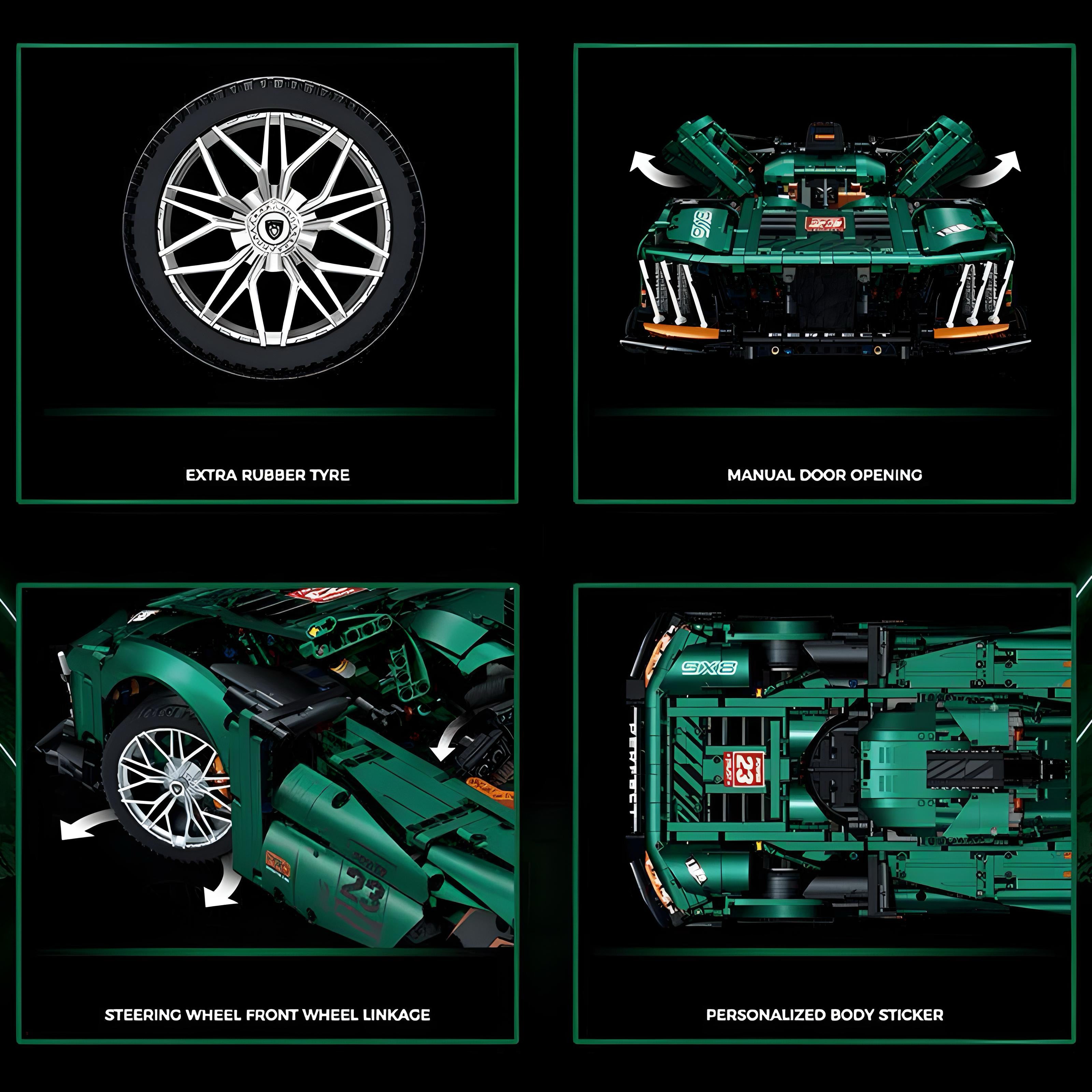 THE ULTIMATE 24H RACE CAR | 3745PCS