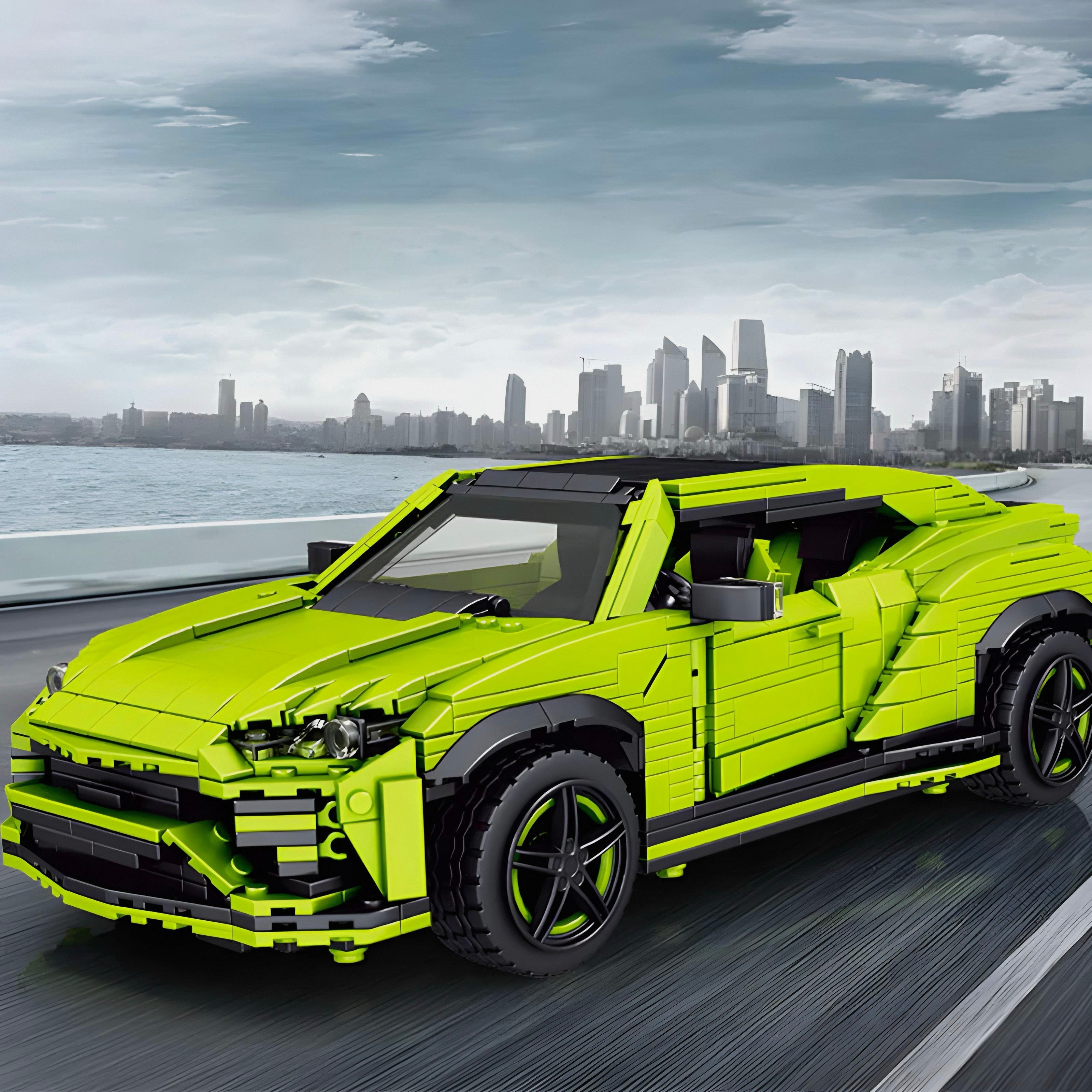 "NEON GREEN" ITALIAN SUV | 1538PCS
