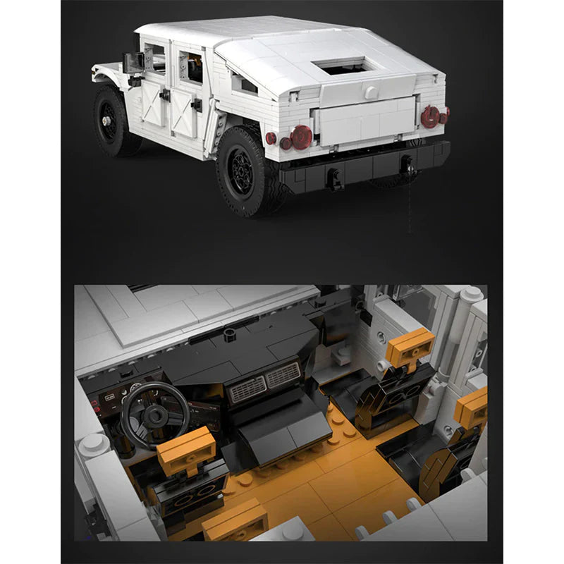 REMOTE CONTROLLED H1 HUMVEE | 1382PCS