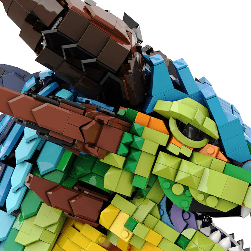 YEAR OF THE DRAGON SCULPTURE | 2581PCS