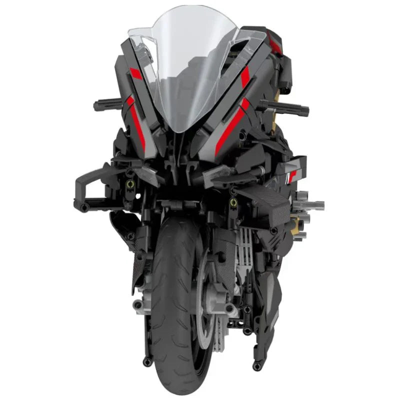 "BLACK SHADOW" SPORTS BIKE | 2078PCS