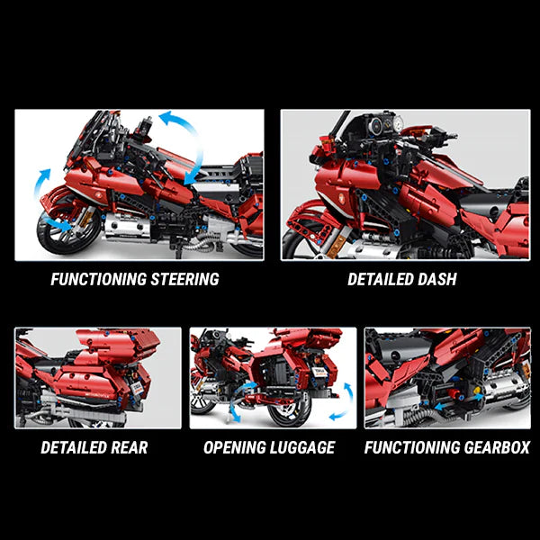 CRIMSON CRUISER | 1358PCS